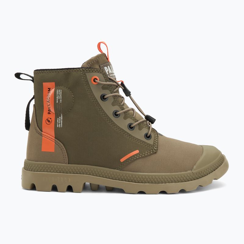 Boty Palladium Pampa Lite Journey olive night 2