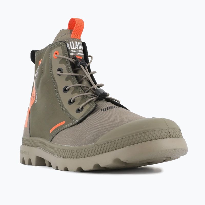 Boty Palladium Pampa Lite Journey olive night 8