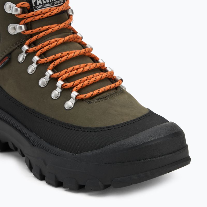 Boty Palladium Pallarider Things WP+ olive night/black 7