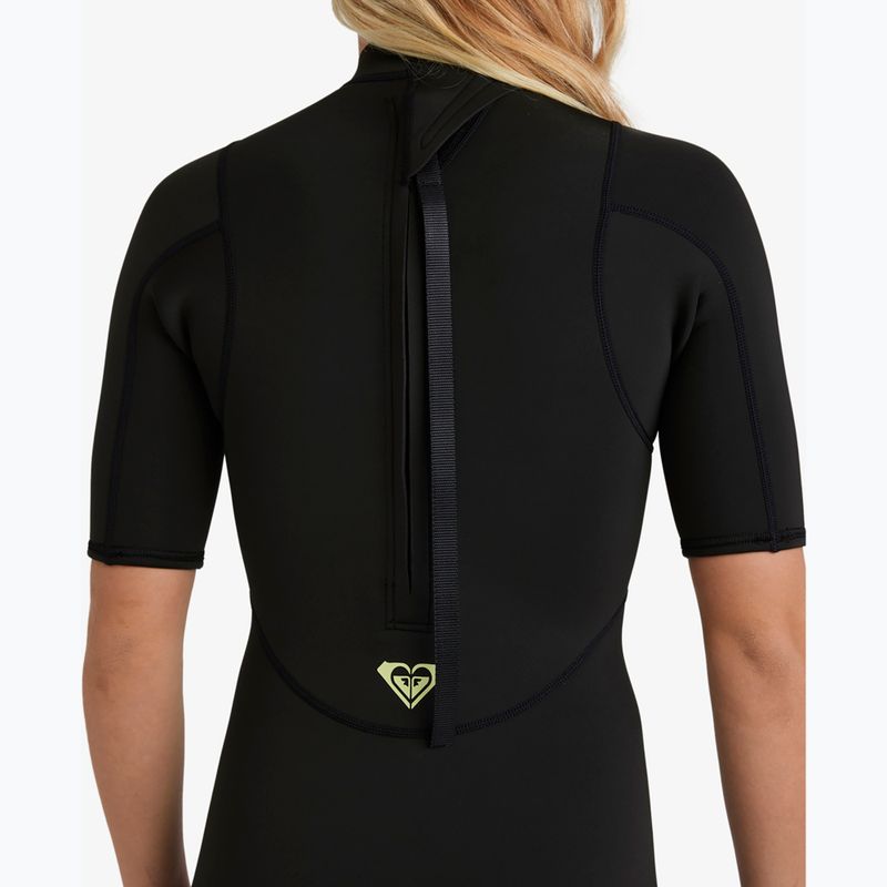 Dámský plavecký neopren ROXY 2/2 mm Prologue+ SS Springsuit Flock black 6