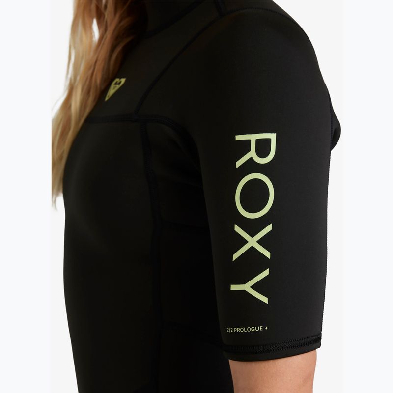Dámský plavecký neopren ROXY 2/2 mm Prologue+ SS Springsuit Flock black 8