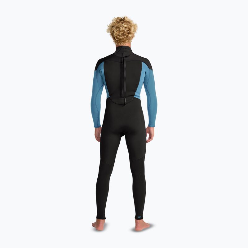 Pánský plavecký neopren Quiksilver Prologue+ 4/3 mm Back Zip GBS cloud blue 2