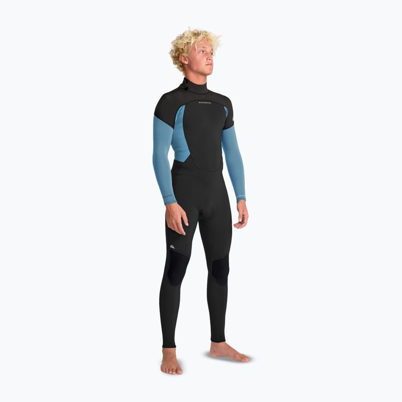 Pánský plavecký neopren Quiksilver Prologue+ 4/3 mm Back Zip GBS cloud blue 3