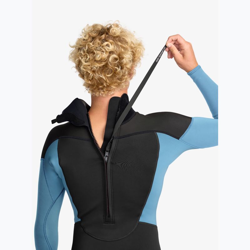 Pánský plavecký neopren Quiksilver Prologue+ 4/3 mm Back Zip GBS cloud blue 4