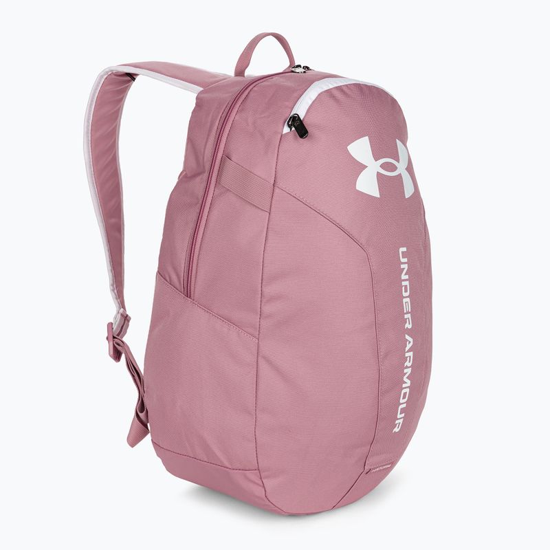 Under Armour Hustle Lite 24 l pink elixir/white/white městský batoh 2