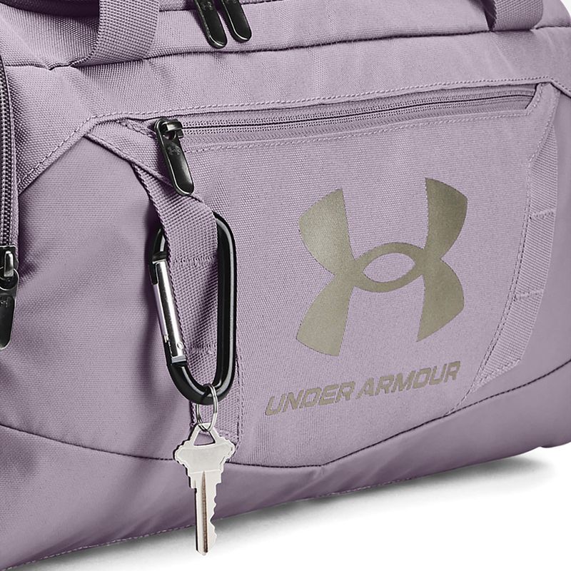 Taška Under Armour Undeniable 5.0 Duffle XS 23 l violet gray/metallic champagne gold 7