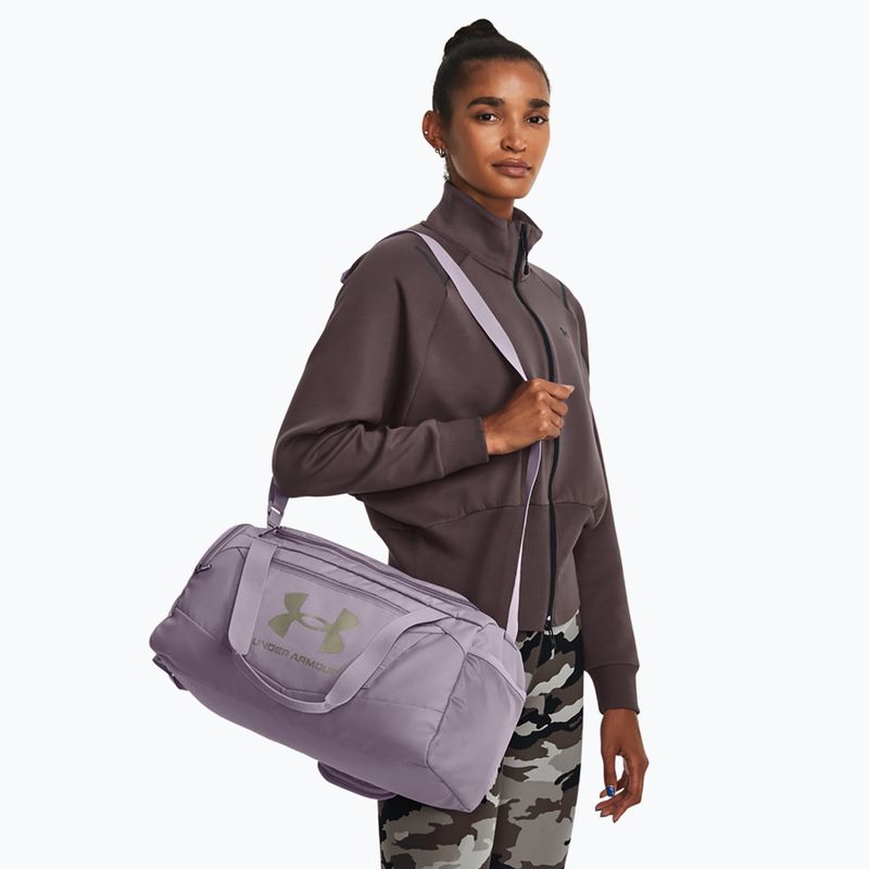 Taška Under Armour Undeniable 5.0 Duffle XS 23 l violet gray/metallic champagne gold 2