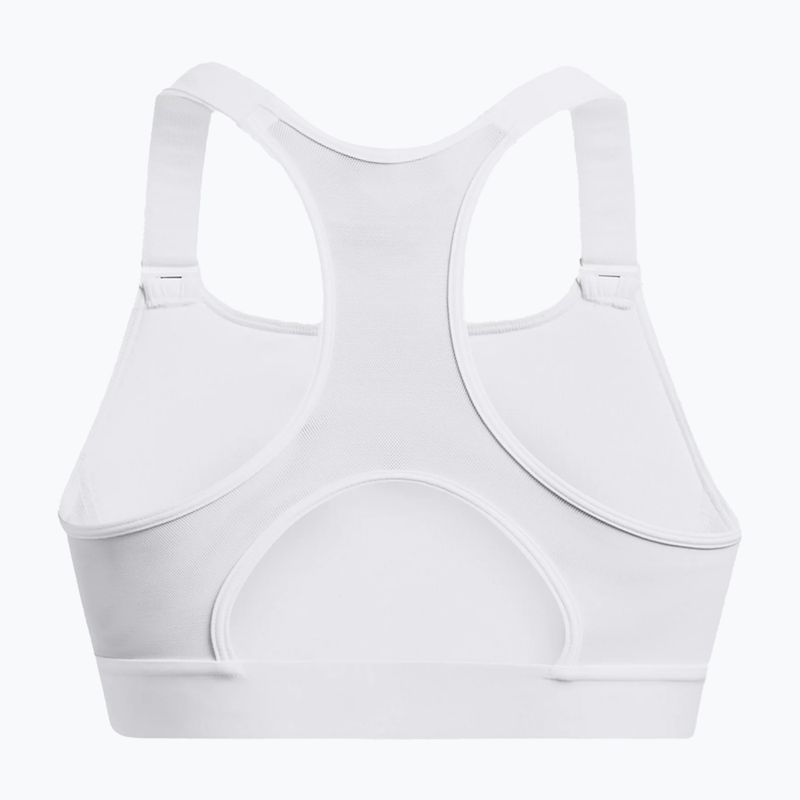 Under Armour HG Armour High white/jet gray fitness podprsenka 4