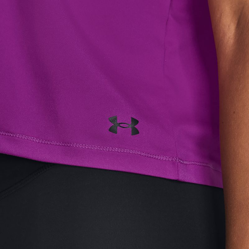 Dámské tričko Under Armour Motion SS mystic magenta/black 4