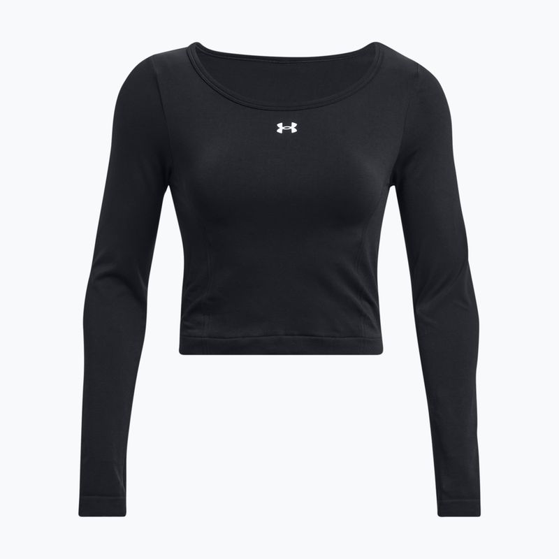 Dámské tréninkové tričko s dlouhým rukávem Under Armour Train Seamless black/white 4
