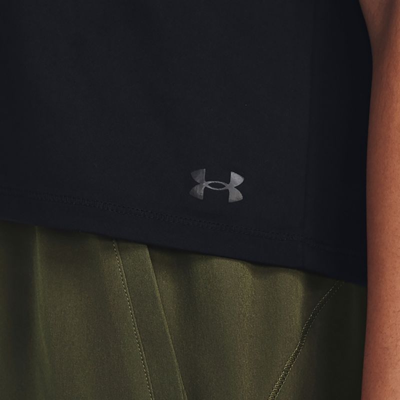 Under Armour Motion SS dámské tričko černá/šedá 3