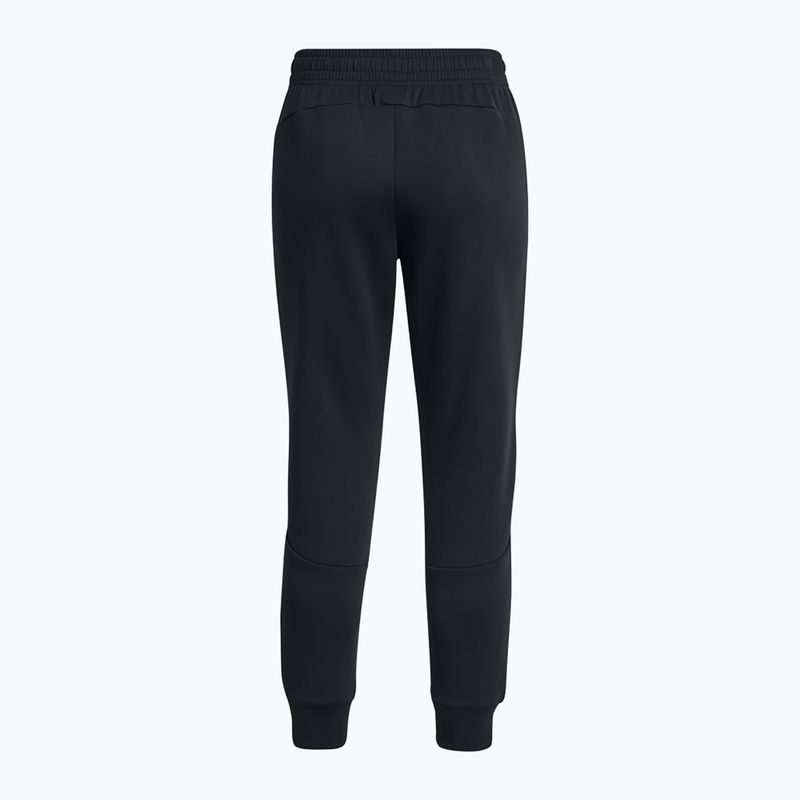 Dámské kalhoty Under Armour Unstoppable Fleece Jogger black/black 7