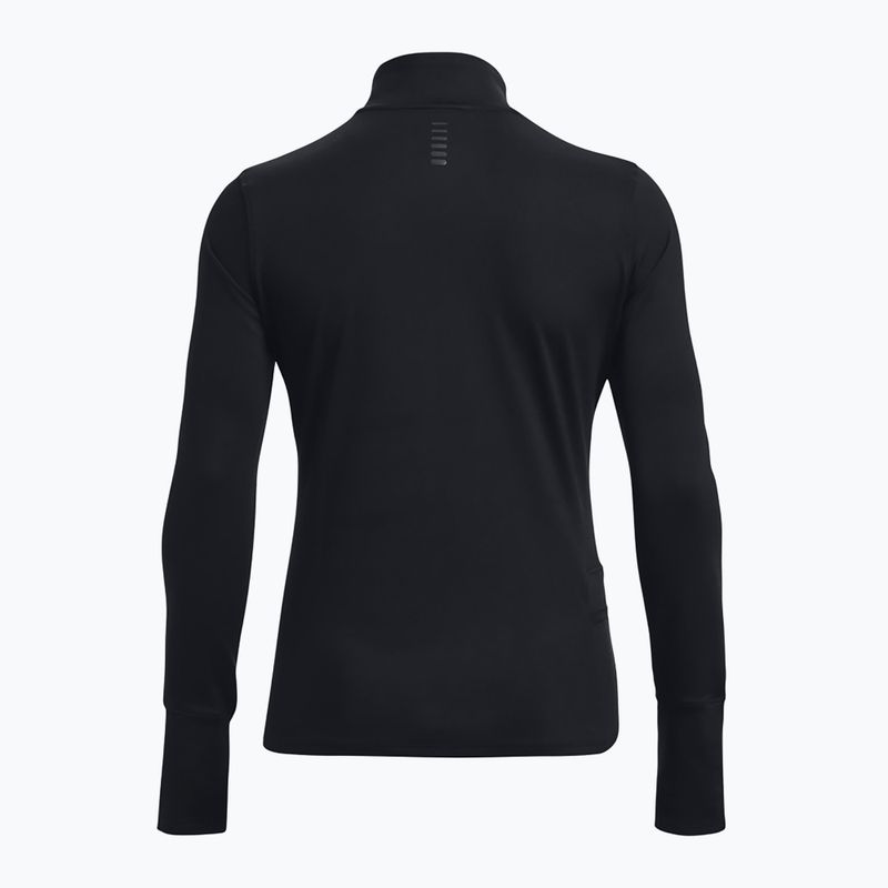 Dámské běžecké tričko  longsleeve  Under Armour Launch Pro Half Zip black/reflective 9