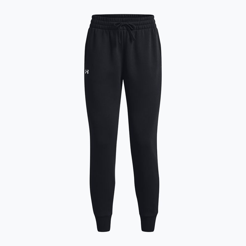 Dámské kalhoty Under Armour Rival Fleece dark black/white 6