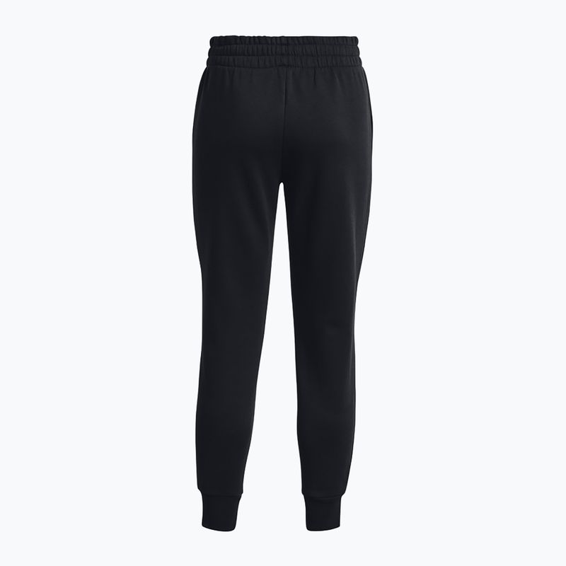 Dámské kalhoty Under Armour Rival Fleece dark black/white 7