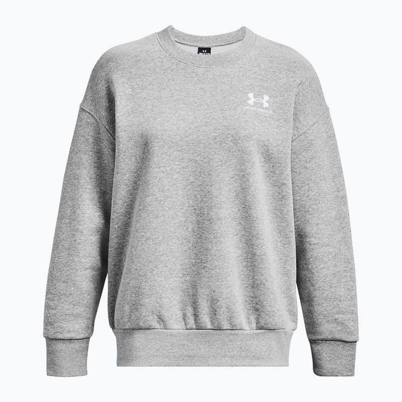 Dámská mikina  Under Armour Icon Fleece Crew mod gray light heather/white 9