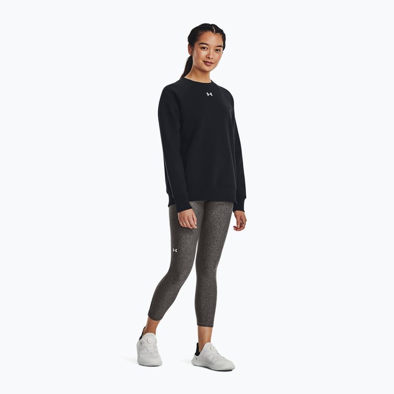 Dámská mikina Under Armour Rival Fleece Crew black/white 2