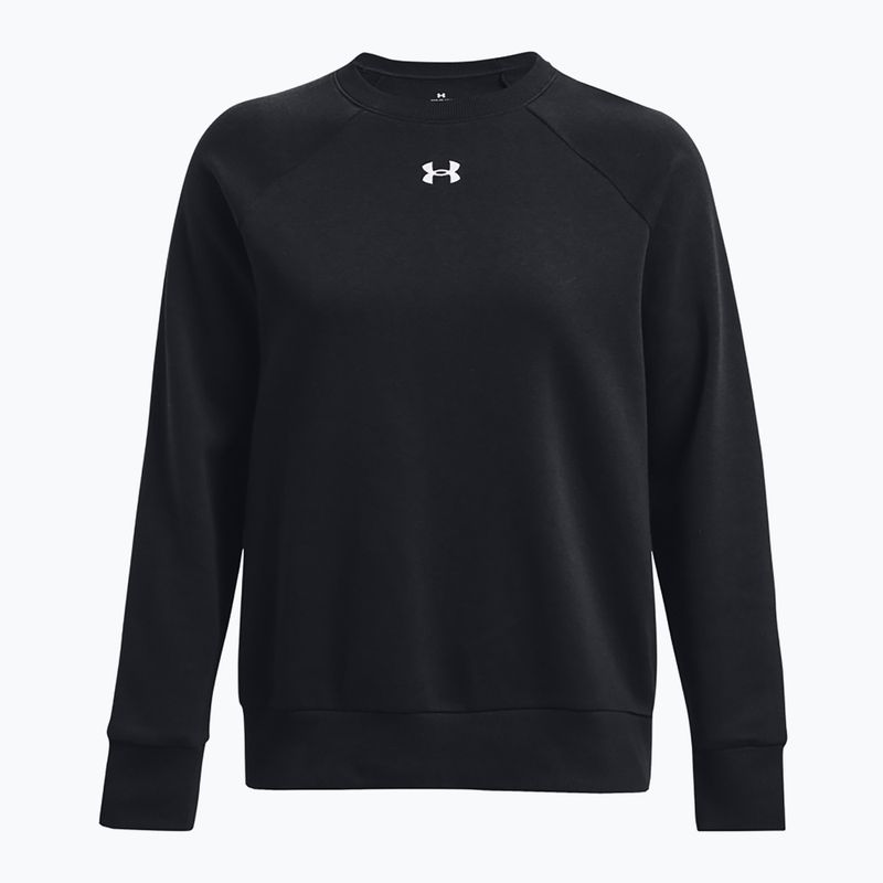 Dámská mikina Under Armour Rival Fleece Crew black/white 5