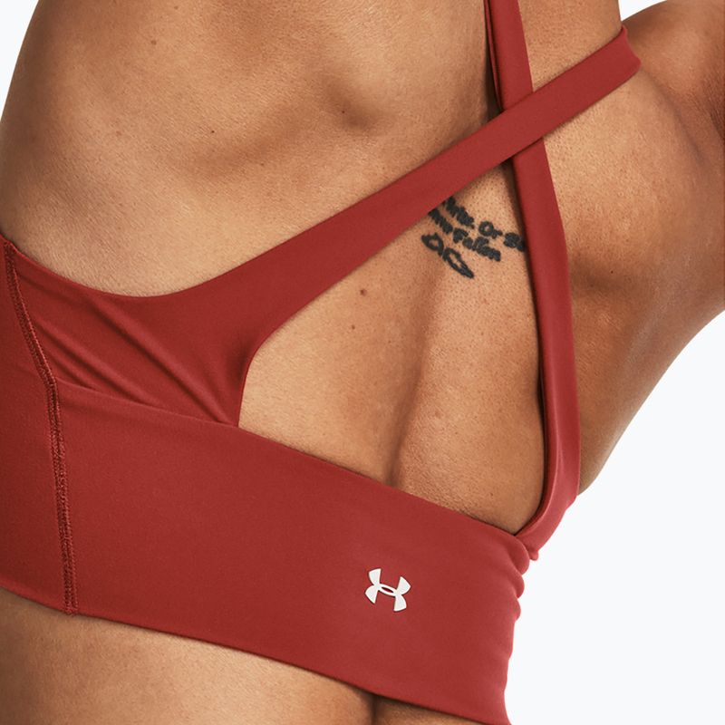 Dámské tréninkové tílko Under Armour Project Rock LetsGo Crssover Top heritage red 7