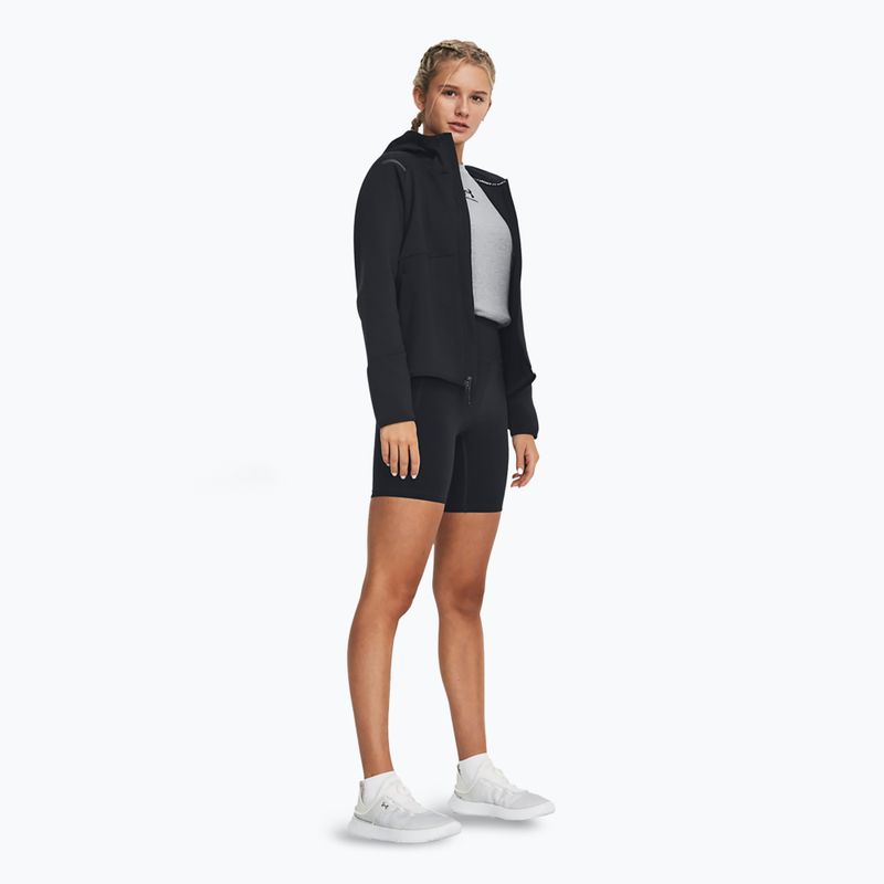 Dámská mikina  Under Armour Unstoppable Fleece FZ black/black 2
