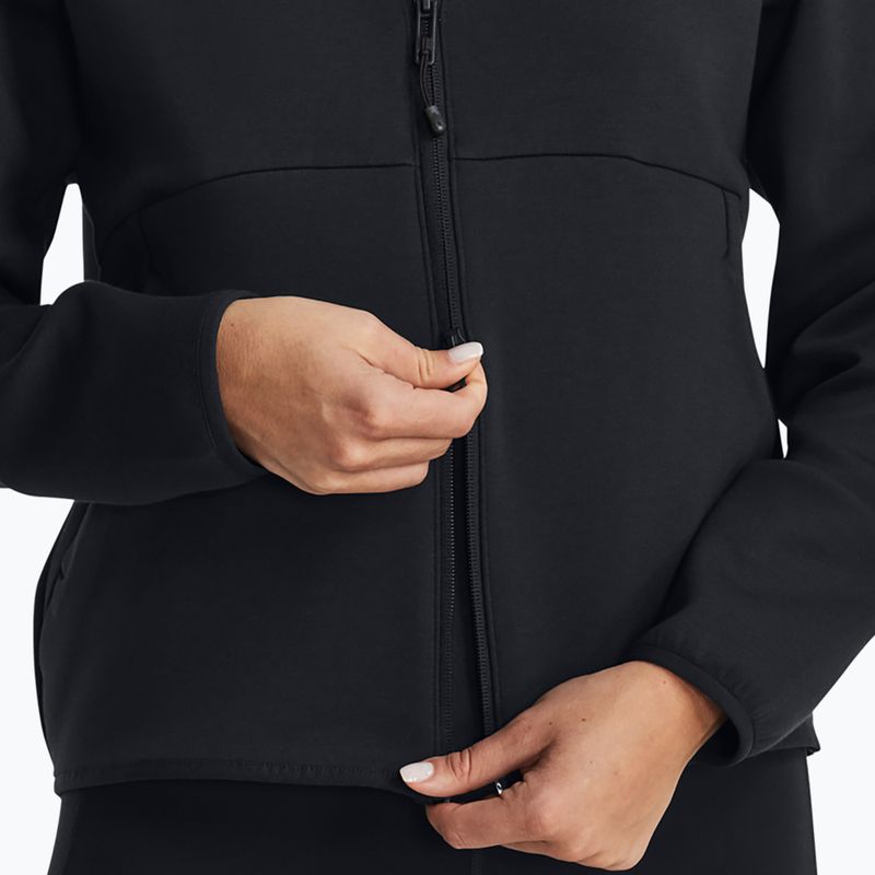 Dámská mikina  Under Armour Unstoppable Fleece FZ black/black 4