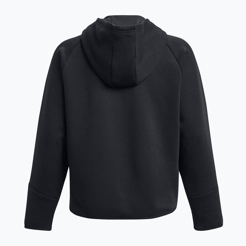 Dámská mikina  Under Armour Unstoppable Fleece FZ black/black 6