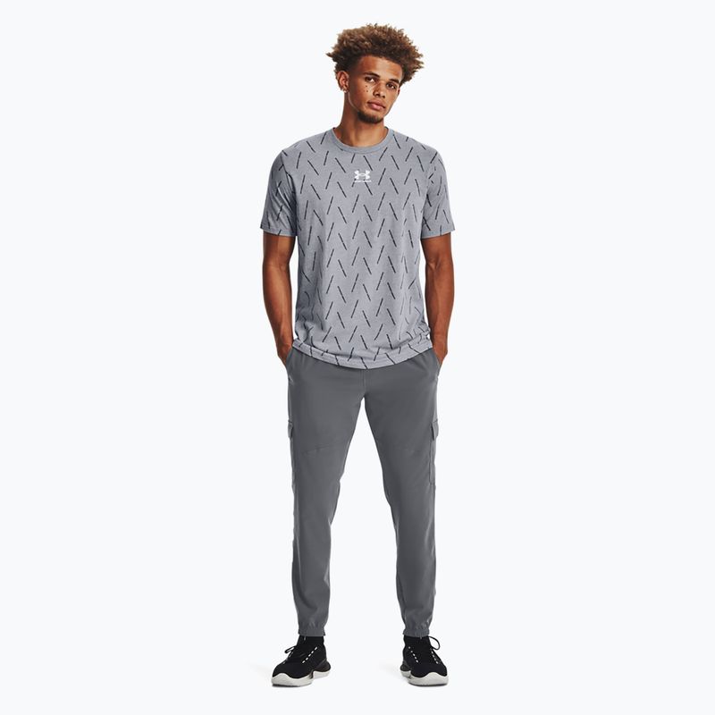 Pánské kalhoty  Under Armour Stretch Woven Cargo pitch gray/black 2