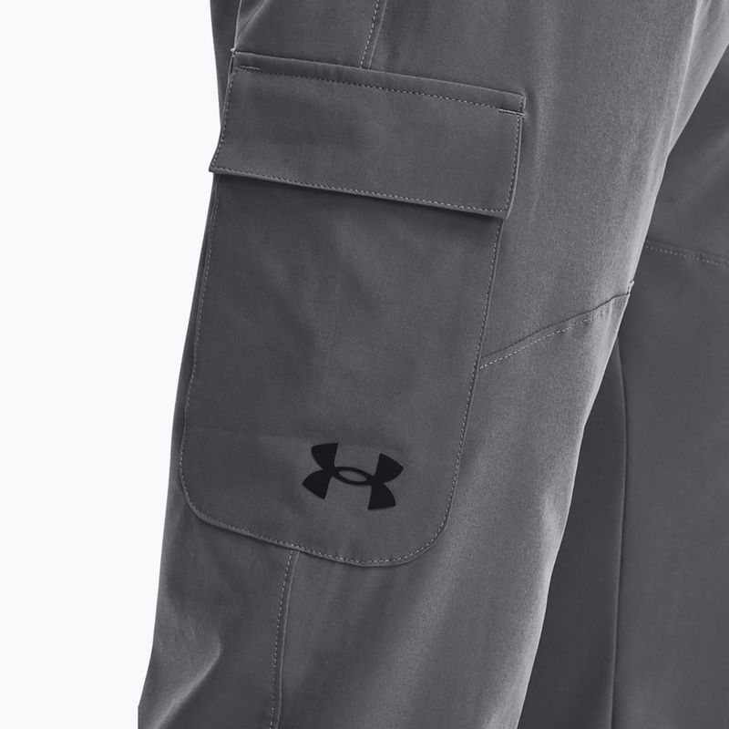 Pánské kalhoty  Under Armour Stretch Woven Cargo pitch gray/black 4