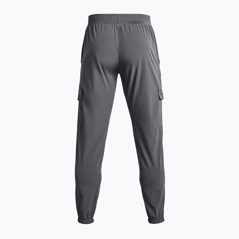 Pánské kalhoty  Under Armour Stretch Woven Cargo pitch gray/black 6