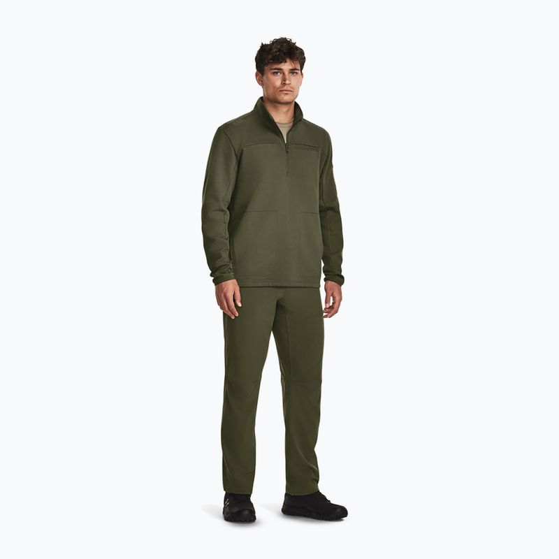 Pánská mikina Under Armour Tactical Rival Job Fleece 1/4 Zip marine od green 2