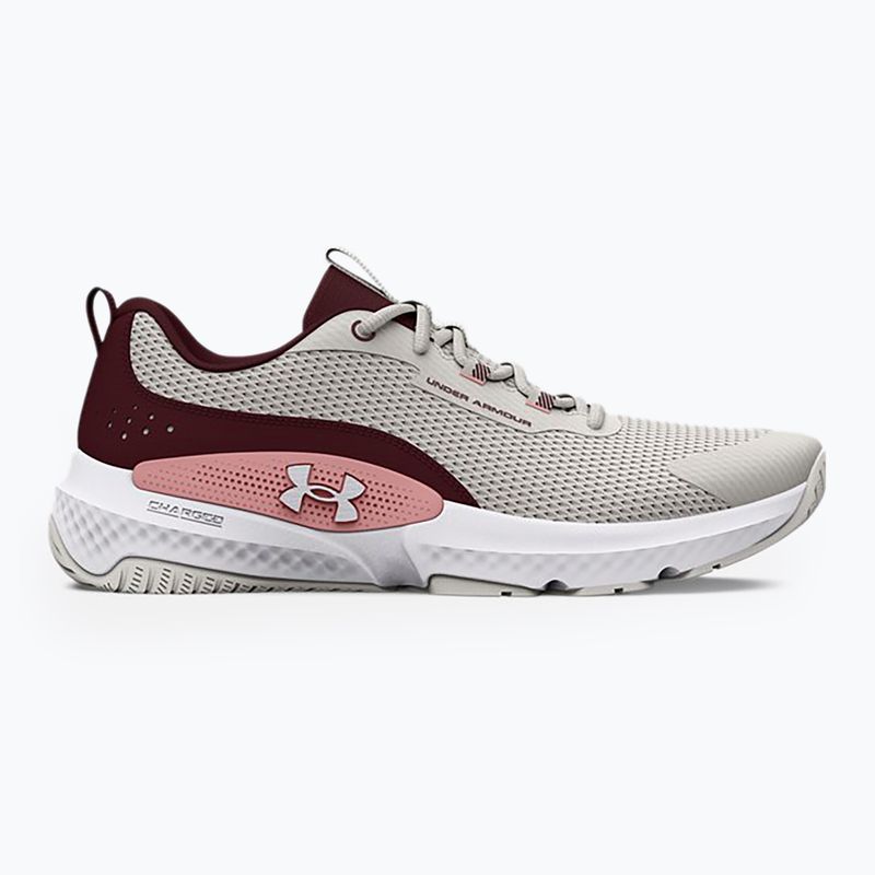 Dámské tréninkové boty Under Armour W Dynamic Select white clay/deep red/white 7