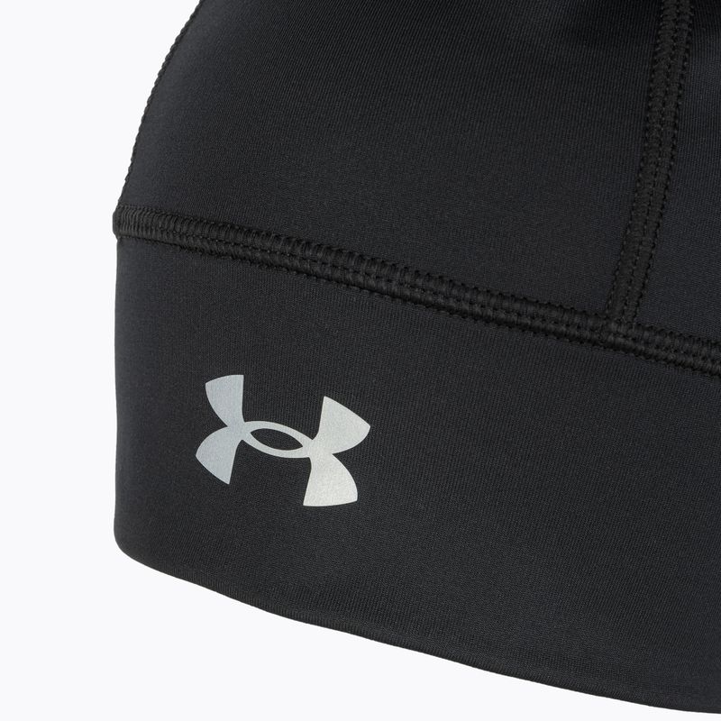 Pánská běžecká čepice Under Armour Storm Launch Beanie black/reflective 3