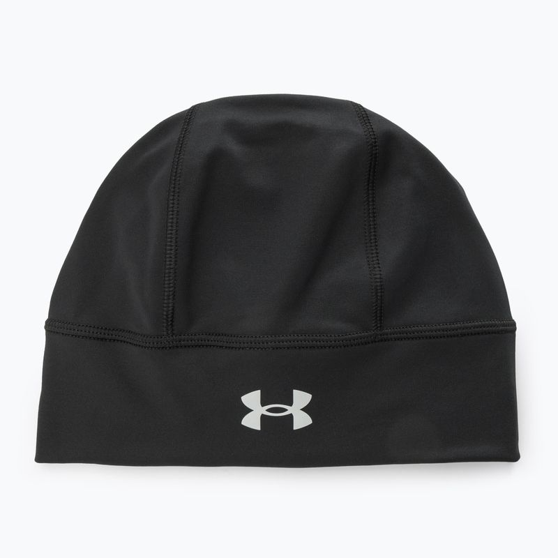 Pánská běžecká čepice Under Armour Storm Launch Beanie black/reflective 2