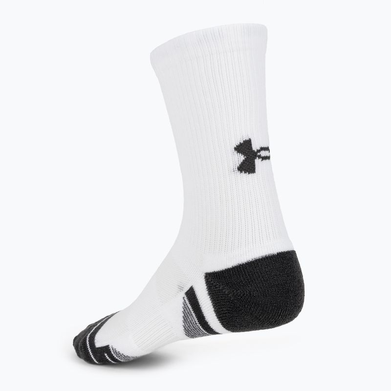 Under Armour Performance Tech 3pk Crew ponožky bílá/bílá/šedá 3