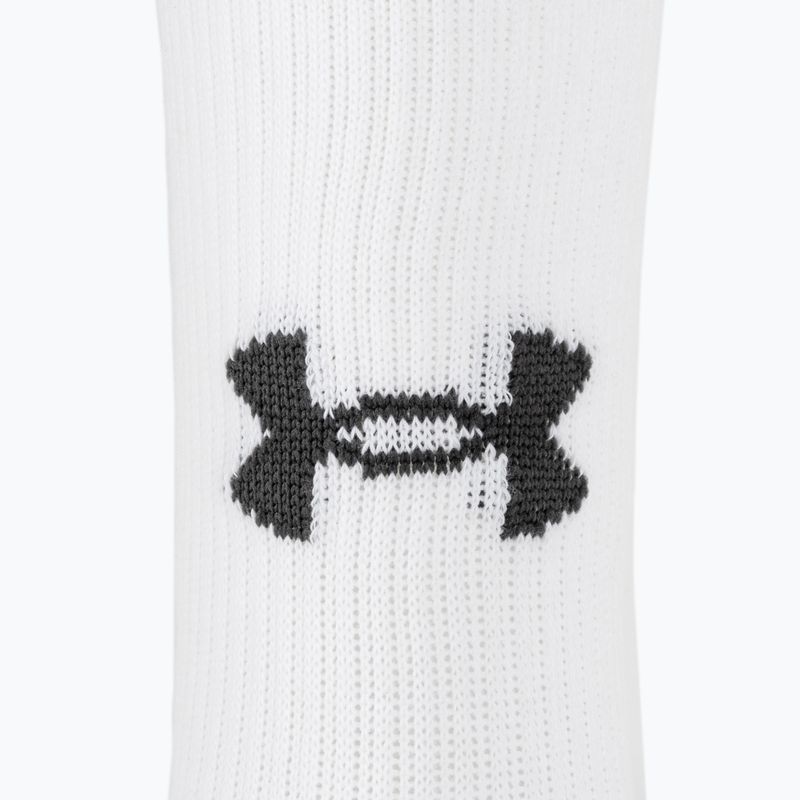 Under Armour Performance Tech 3pk Crew ponožky bílá/bílá/šedá 4