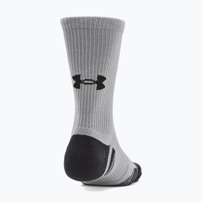Under Armour Performance Tech 3pk Crew mod gray/white/jet gray ponožky 13