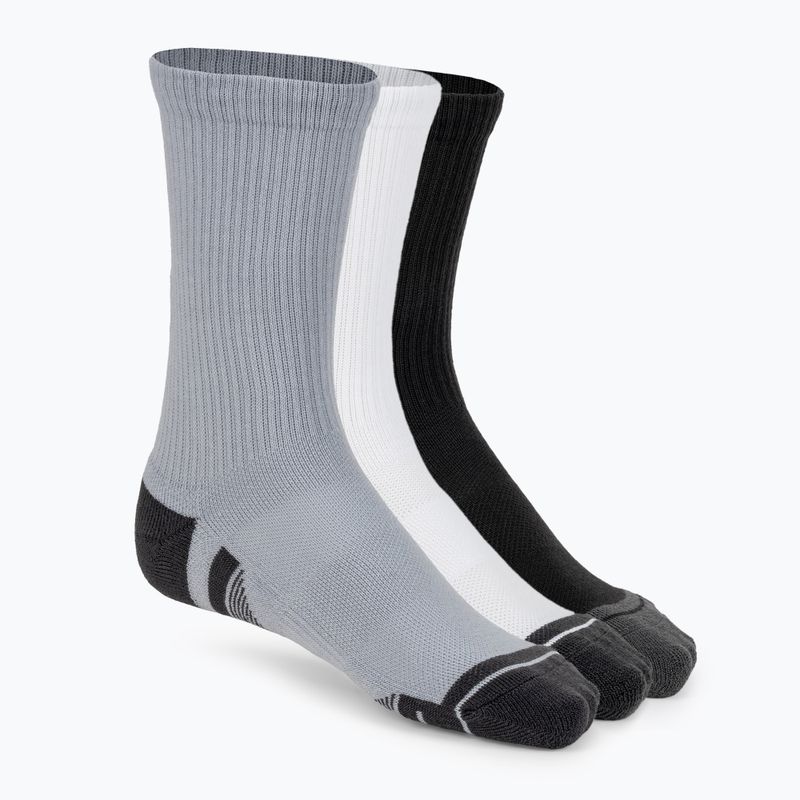 Under Armour Performance Tech 3pk Crew mod gray/white/jet gray ponožky