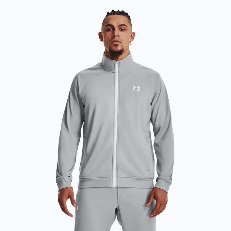 Pánská mikina Under Armour Sportstyle Tricot mod gray/white