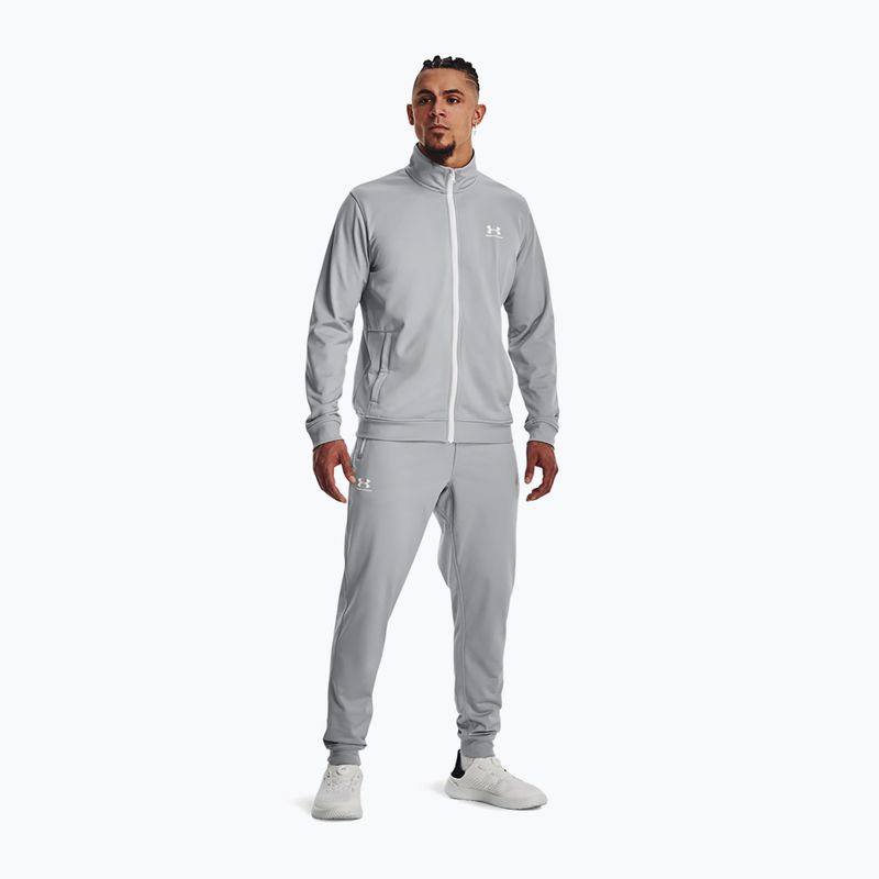Pánská mikina Under Armour Sportstyle Tricot mod gray/white 2