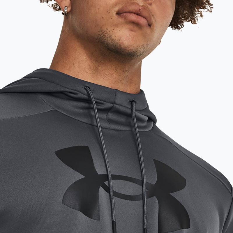 Pánská mikina Under Armour Fleece Big Logo HD pitch gray/black 3