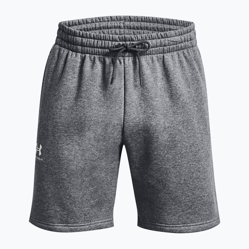 Pánské šortky Under Armour Icon Fleece Pitch grey medium heather/white 5