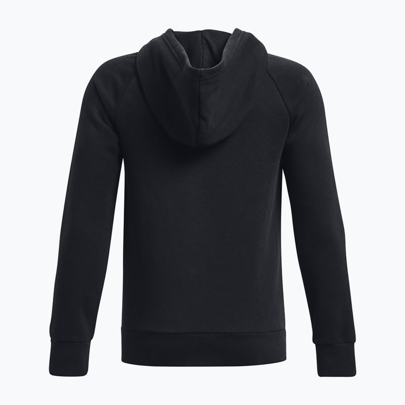 Dětská mikina Under Armour Rival Fleece FZ Hoodie black 2