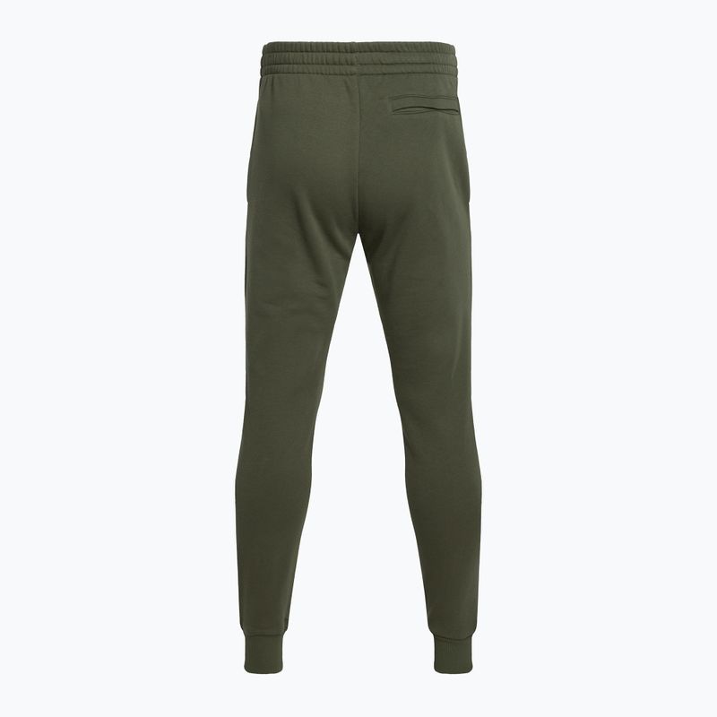 Under Armour pánské tréninkové kalhoty Rival Fleece Joggers marine od green/white 5