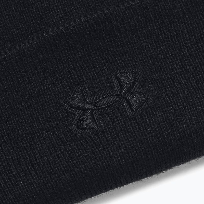 Pánská zimní čepice Under Armour Halftime Cuff black/black 2