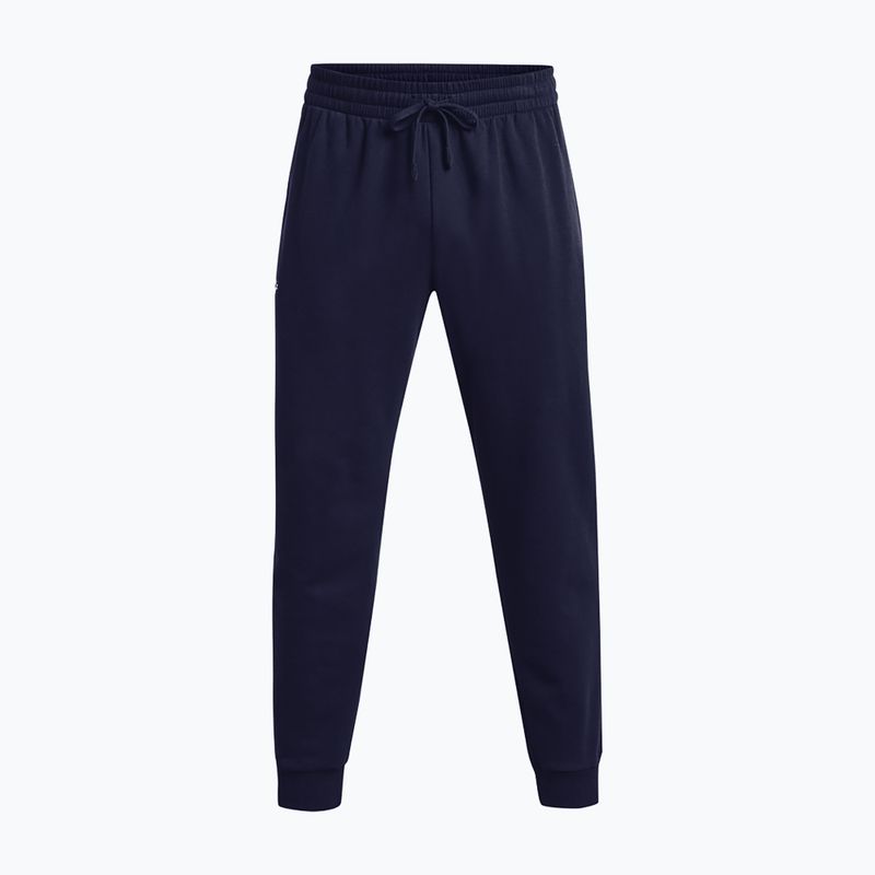 Pánské kalhoty Under Armour Rival Fleece midnight navy/white 5