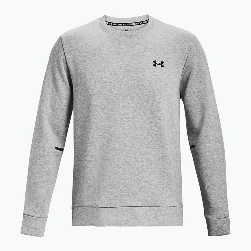 Pánská mikina Under Armour Unstoppable Fleece Crew blue gray/black 5