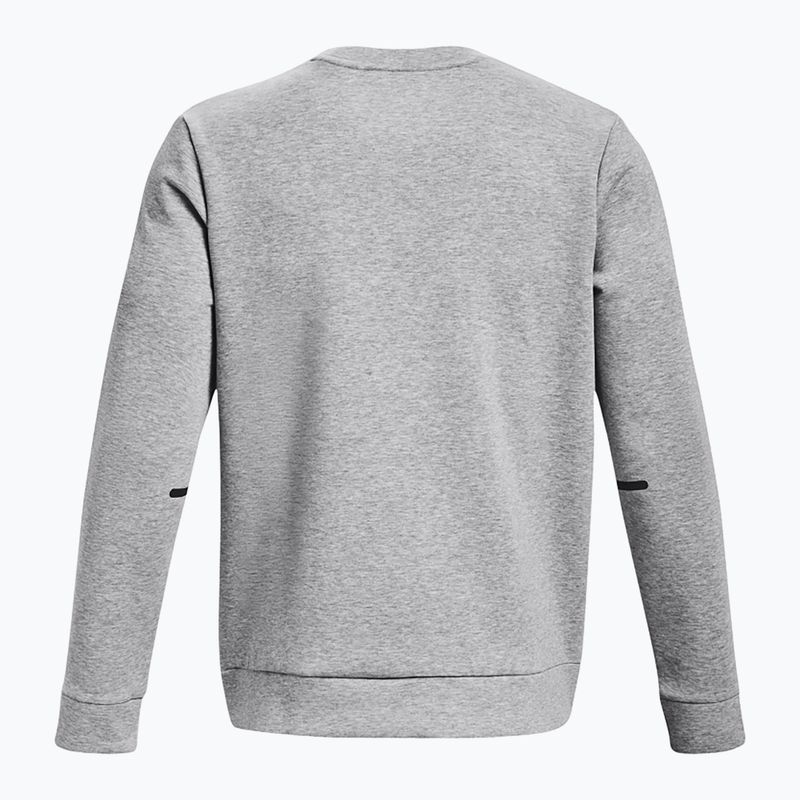 Pánská mikina Under Armour Unstoppable Fleece Crew blue gray/black 6