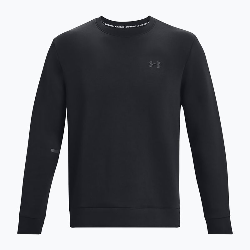 Pánská mikina Under Armour Unstoppable Fleece Crew black/black 5