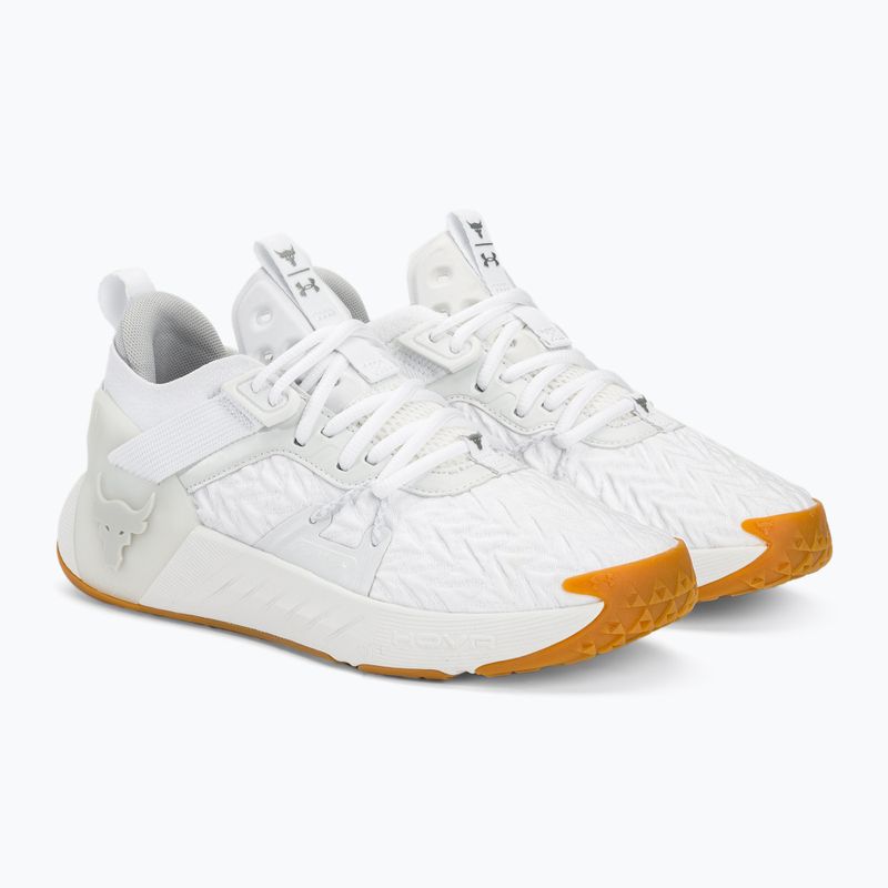 Pánské sportovní boty  Under Armour Project Rock 6 white/white/halo gray 4