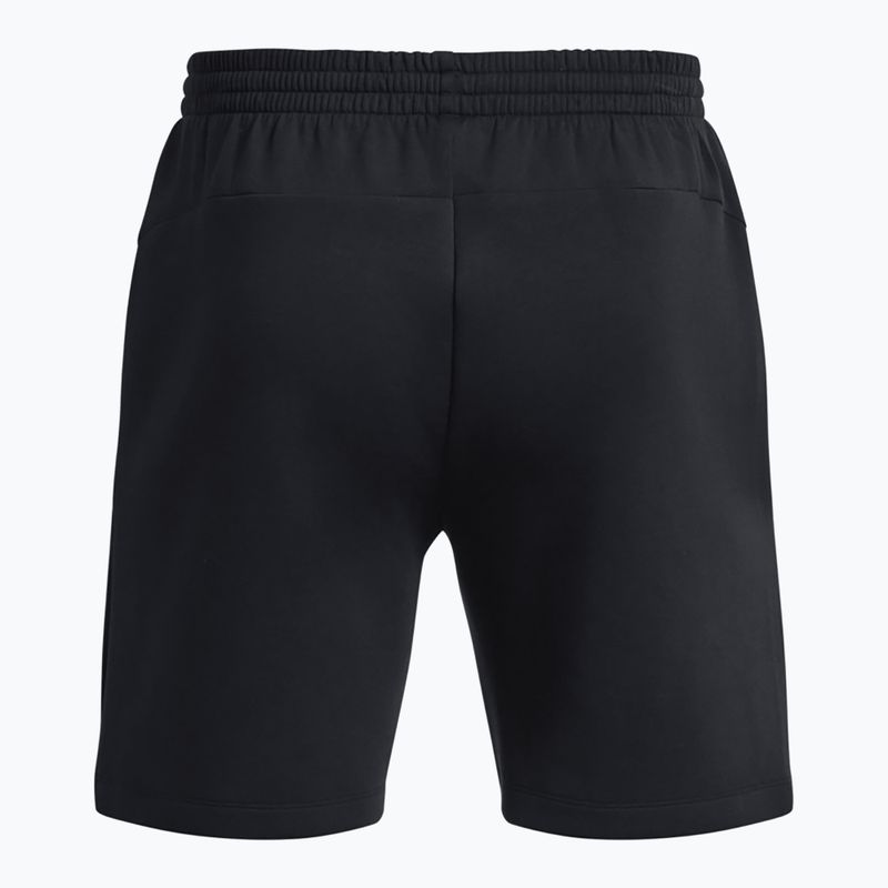 Pánské tréninkové šortky Under Armour Unstoppable Fleece black/black 6